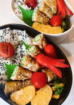 オクラ肉巻き照り焼きソース-レシピのメイン写真