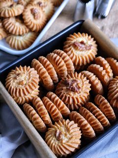 大きい口金で作るシンプル絞り出しクッキー-レシピのメイン写真