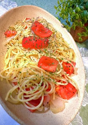 フレッシュトマトのパスタ-レシピのメイン写真
