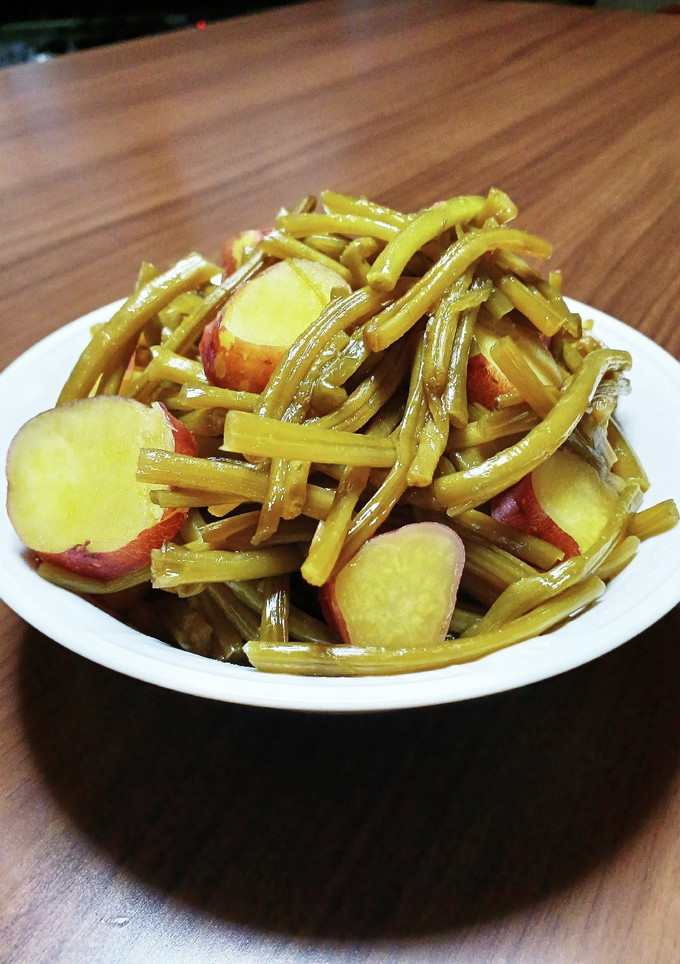 さつまいも茎の煮物-レシピのメイン写真