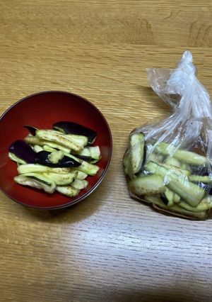 ナスの即席漬け2022-レシピのメイン写真