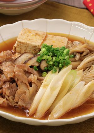 豚バラときのこのピリ辛肉豆腐-レシピのメイン写真