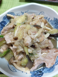 豚コマと夏野菜のみぞれ煮-レシピのメイン写真