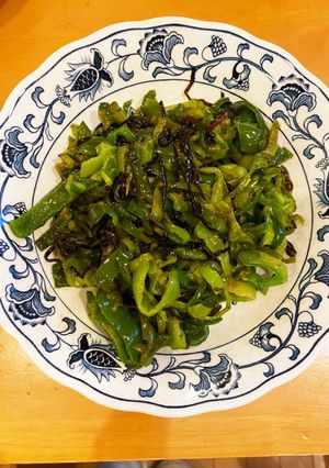 ピーマンと塩昆布の出会い♡沢山食べれます-レシピのメイン写真