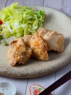 *鶏むね肉のガーリック塩から揚げ*-レシピのメイン写真
