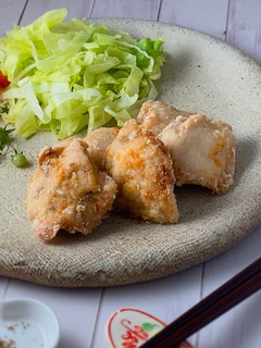 *鶏むね肉のガーリック塩から揚げ*-レシピのメイン写真