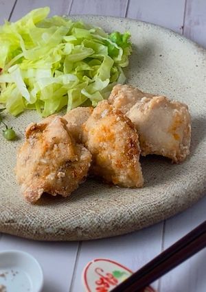 ＊鶏むね肉のガーリック塩から揚げ＊-レシピのメイン写真
