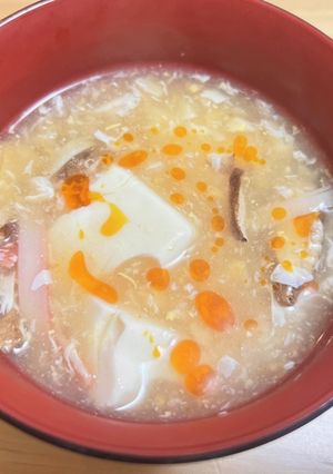 本格的!酸辣湯風スープ-レシピのメイン写真