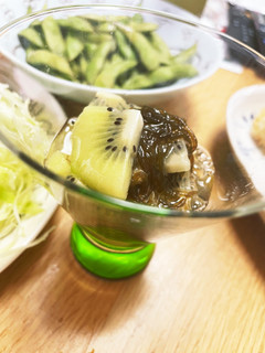 斬新?!キウイのさっぱりもずく和え-レシピのメイン写真