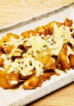 じゃが芋でカサ増し！チーズタッカルビ風♬-レシピのメイン写真
