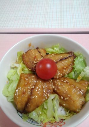 我が家の丼 箸が止まらないアジの甘辛丼-レシピのメイン写真