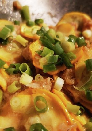 ズッキーニ/ツナ/ごま油/焼肉のあて-レシピのメイン写真