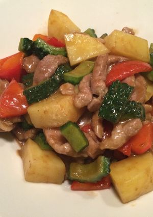 ゴーヤと豚肉の味噌炒め-レシピのメイン写真