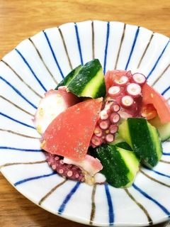 副菜に♪タコときゅうりとトマトのナムル-レシピのメイン写真