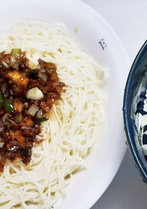 ニンニク葱油のぶっかけ素麺-レシピのメイン写真