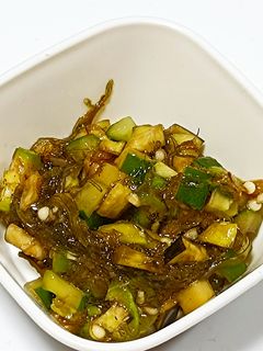 夏野菜で紫蘇の風味豊かな山形のだし-レシピのメイン写真