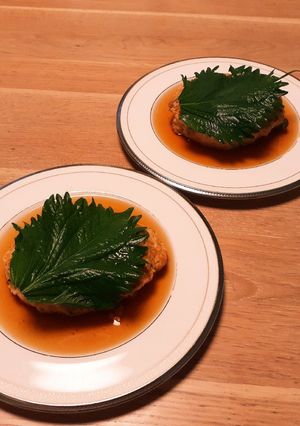 夏に♪大葉と枝豆の和風ハンバーグ-レシピのメイン写真