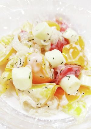 うちの味♤ほっと和むトマトのディルマヨ❣-レシピのメイン写真