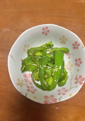 ピーマンのきんぴら-レシピのメイン写真