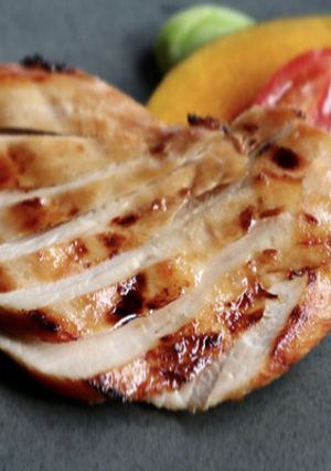 鶏むね肉のもろみ照り焼き-レシピのメイン写真