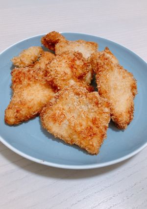 鶏むね肉のサクサクふわふわチキンカツ-レシピのメイン写真