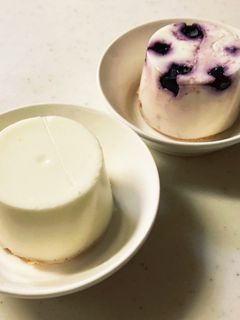 話題の簡単【牧場の朝】レアチーズケーキ!-レシピのメイン写真
