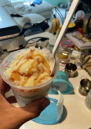 練乳キャラメルみぞれかき氷-レシピのメイン写真