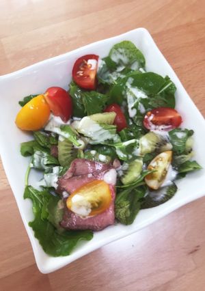 ローストビーフのサラダ-レシピのメイン写真