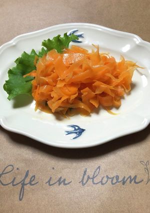ひらひらキャロットラペ-レシピのメイン写真
