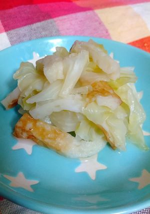 ちくわとキャベツのサッと煮-レシピのメイン写真
