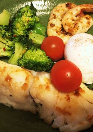 高たんぱくプレート　筋肉もりもり-レシピのメイン写真