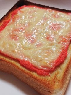 めんたいマヨチーズトースト-レシピのメイン写真