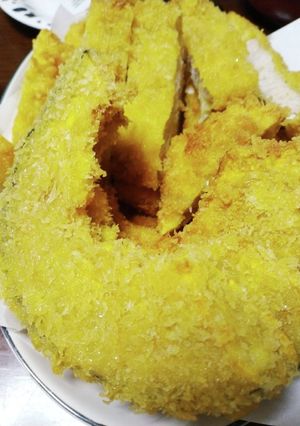 とんかつの衣でカボチャ揚げ-レシピのメイン写真