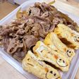 焼き鳥のタレをフル活用☆牛丼!!弁当