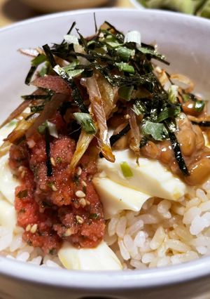 混ぜる!我が家の丼☆豆腐丼-レシピのメイン写真