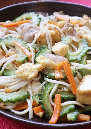 ゴーヤそうめんチャンプルー-レシピのメイン写真