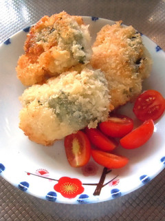 しそ入りチキンフライinこんにゃく~♪-レシピのメイン写真