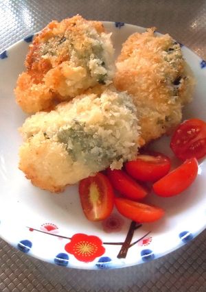 しそ入りチキンフライｉｎこんにゃく～♪-レシピのメイン写真