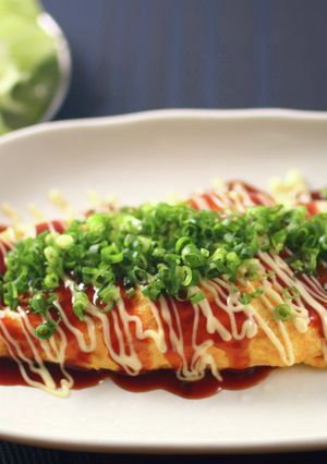 串カツ田中の! 葱まみれチー平焼き♪-レシピのメイン写真
