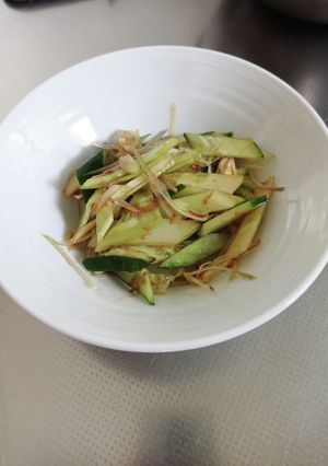 みょうがと胡瓜の和え物-レシピのメイン写真