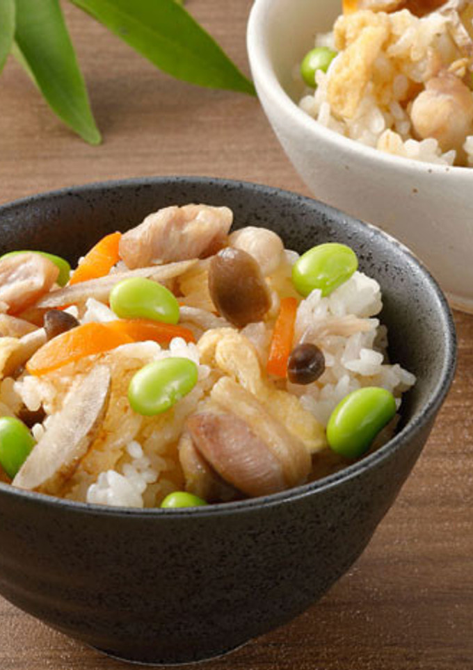 鶏の炊き込みご飯-レシピのメイン写真