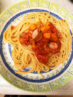 おかわりしたくなるトマトパスタ✨-レシピのメイン写真