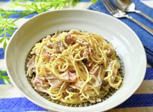 ワンパンで簡単☆きのこクリームパスタ-レシピのメイン写真
