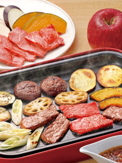 秋の野菜たっぷり焼肉-レシピのメイン写真