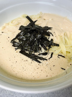 5分で完成!豆腐の冷製明太クリームうどん-レシピのメイン写真