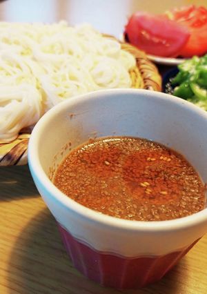 ピリ辛ごまだれ　素麺に！　覚書-レシピのメイン写真