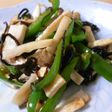 レンジで簡単♪ピーマンとエリンギの塩昆布
