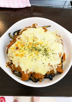 ☆なすカレーのチーズ焼き☆-レシピのメイン写真