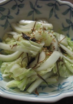 白菜のナムル-レシピのメイン写真