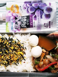 豚肉パプリカ炒め弁当(8.17)-レシピのメイン写真